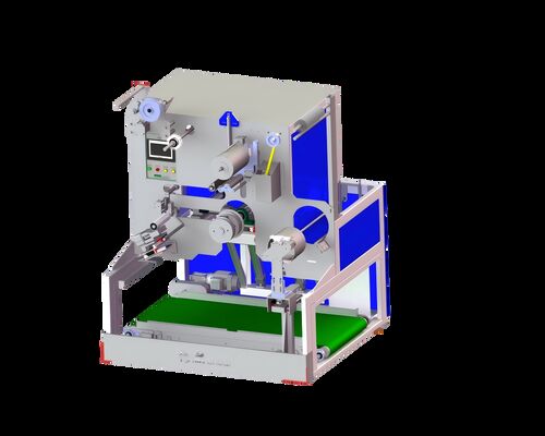 Máy quấn tự động hoàn toàn kiểu băng tải, quấn vào trong bằng dây PP