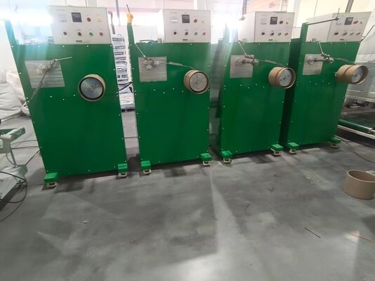 Dây chuyền đùn đai PP 1 ra 4 điều khiển bằng PLC để sản xuất đồng bộ