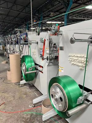 Máy cuộn cuộn jumbo bán tự động 330kg cho dây đai polyester PET