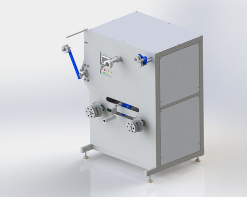 Polypropylene PP Box Strapping Roll Winding Machine với tay cầm ergonomic