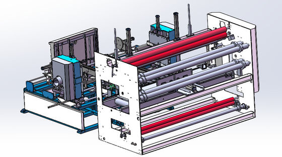 Máy đóng gói cuộn dệt may chân không thông minh tốc độ đầu ra biến đổi cho quảng cáo