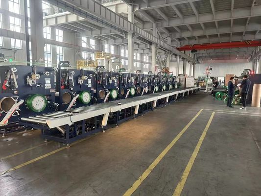 Polyester PET Strap Winder Jumbo Roll Semi-Automatic Plastic Winder