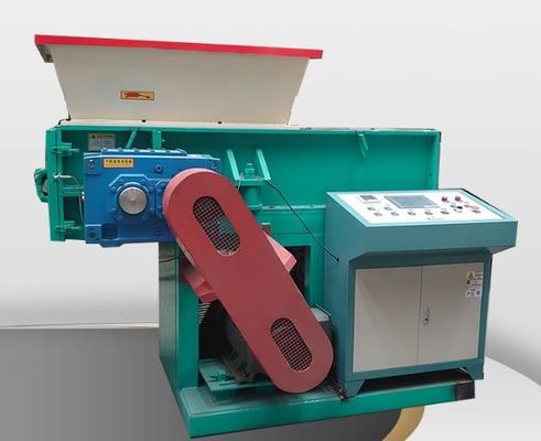 PVC PE Pipe Single Shaft Rotary Shear Shredder Machine cho nhựa