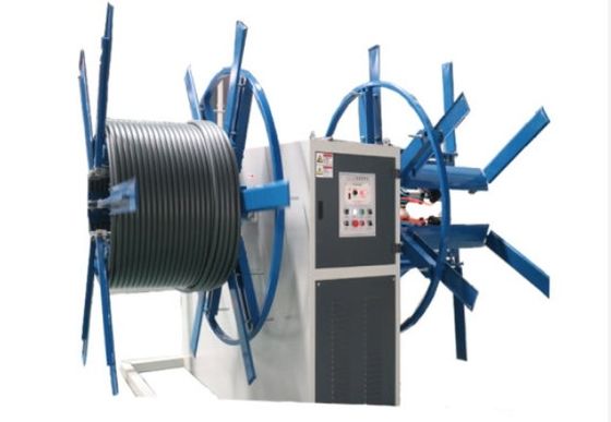 Máy cuộn ống nhựa đĩa kép Full Automatic PLC Control