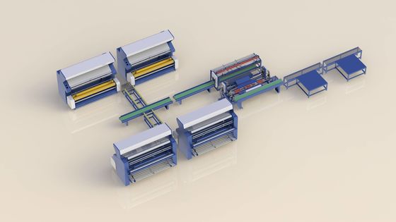 Máy đóng gói cuộn vải hoàn toàn tự động