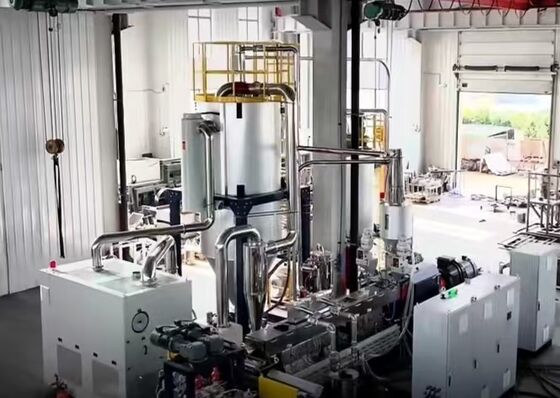 Dây chuyền đùn đai PET tích hợp từ sấy đến quấn