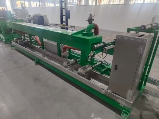 Hệ thống đè ra PP linh hoạt cho chiều rộng 3 ∼15 mm Độ dày 0,3 ∼1,0 mm