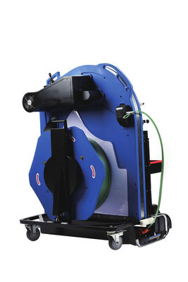 Máy đeo dây đai tự động PP PET JD-008 pin lithium nguồn cung cấp điện