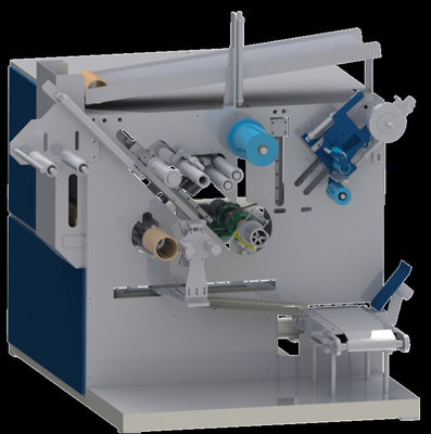 Micro Spray băng phun nhựa máy cuộn tự động servo motor