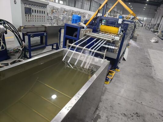 Dây chuyền sản xuất dây đai PP đồng bộ 6 sợi với dung sai kích thước ±0.05mm và khuôn chia dòng 1 ra 6