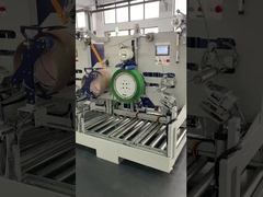 Hệ thống sản xuất nhựa tự động máy cuộn dây PET